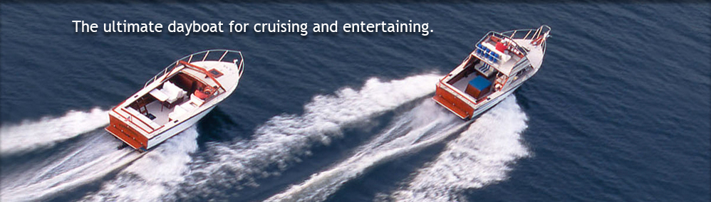 The ultimate dayboat for cruising and entertaining